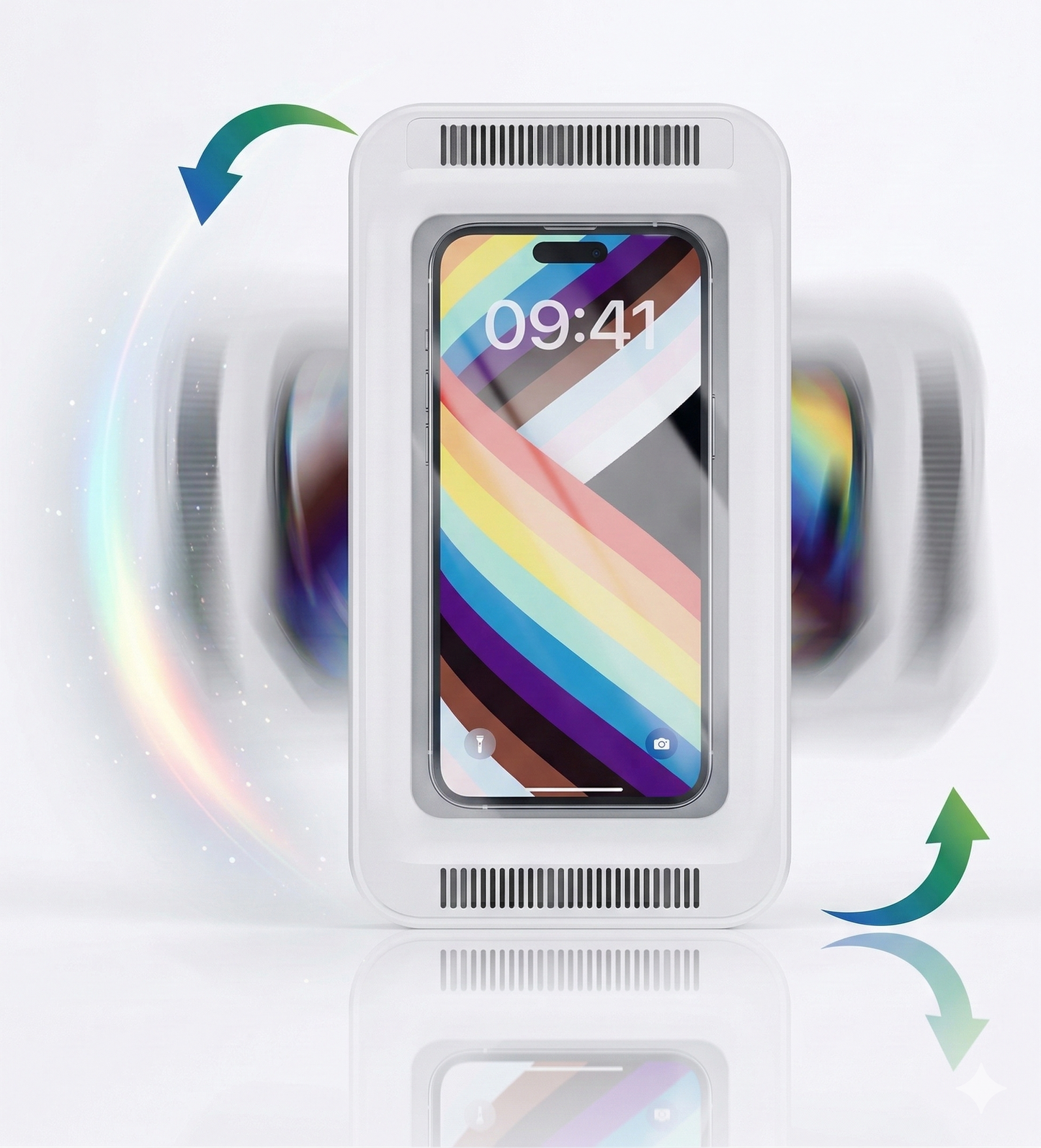 Uchwyt na telefon pod prysznic