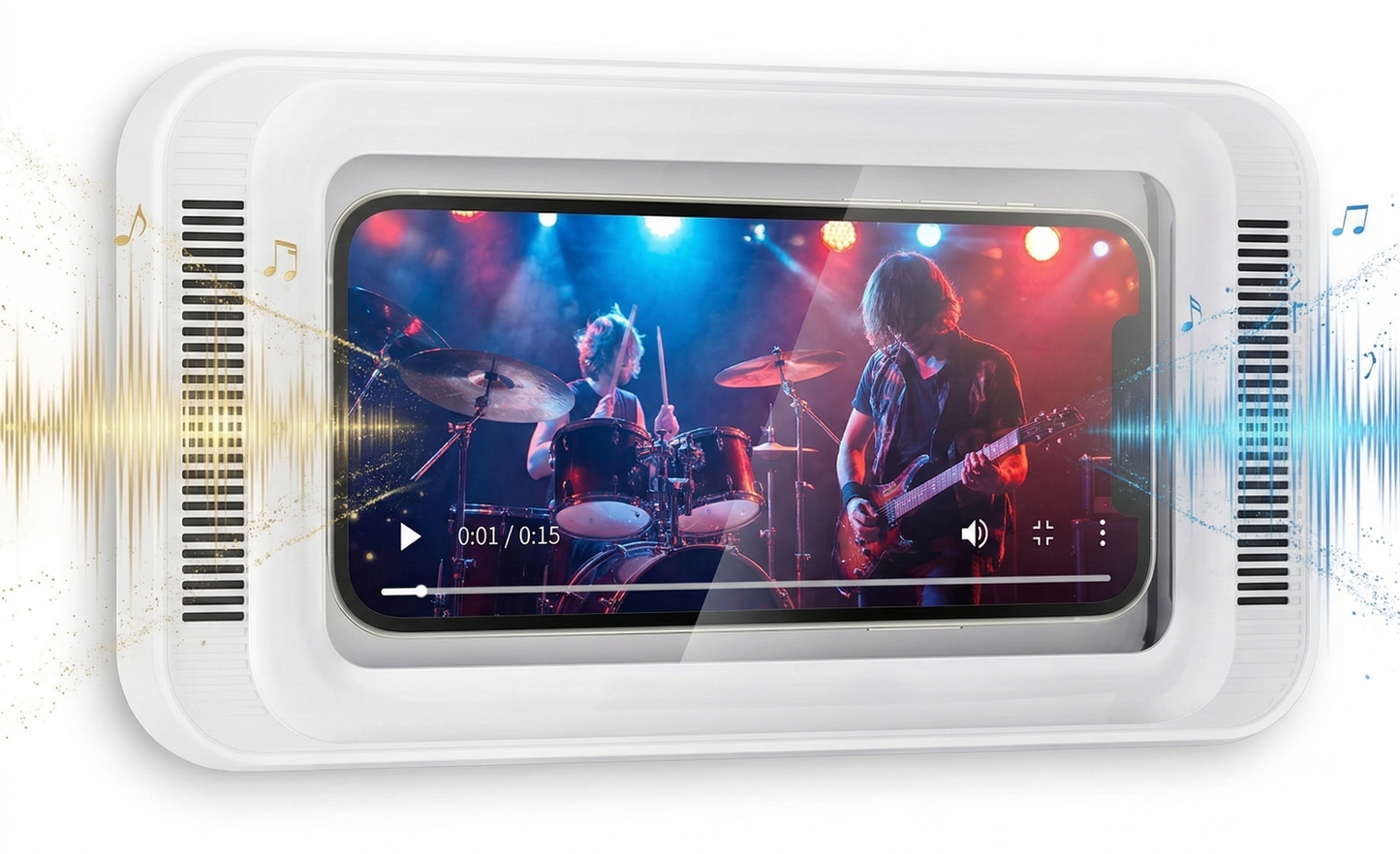 Uchwyt na telefon pod prysznic